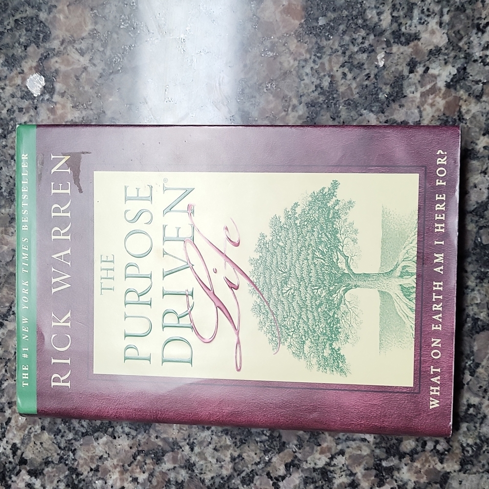 The Purpose Drive Life by Rick Warren new hardcover